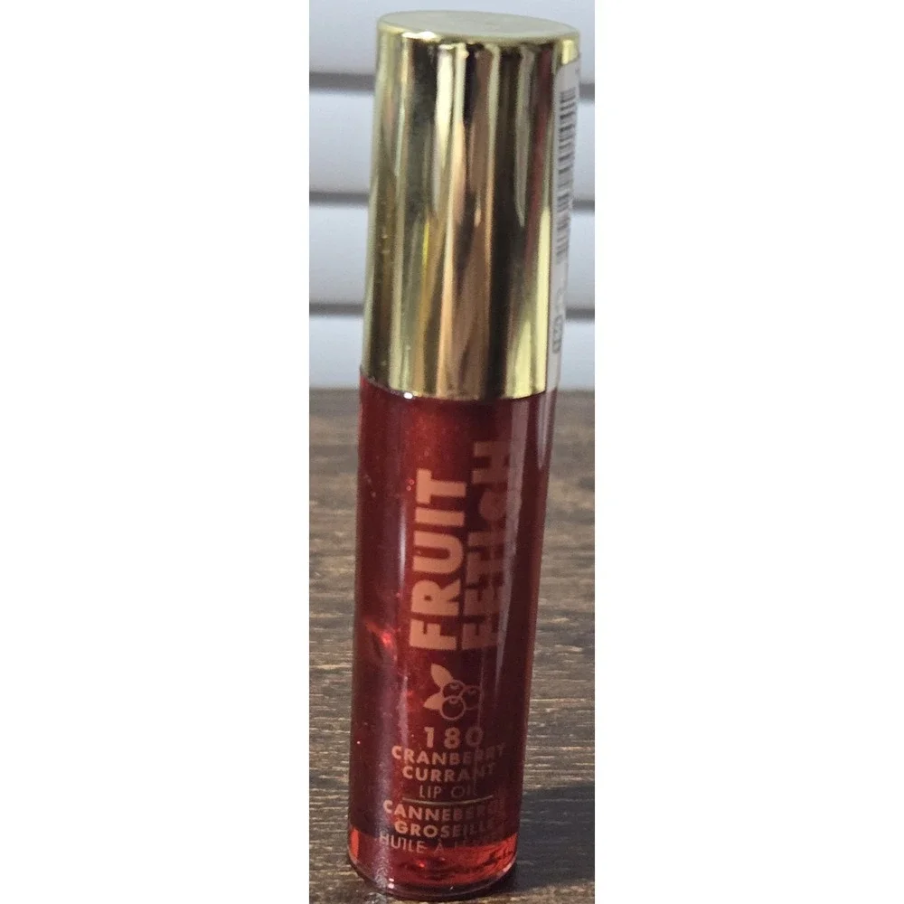 Milani‎ Fruit Fetish 180 Cranberry Currant Lip Oil .135 fl oz New Sealed